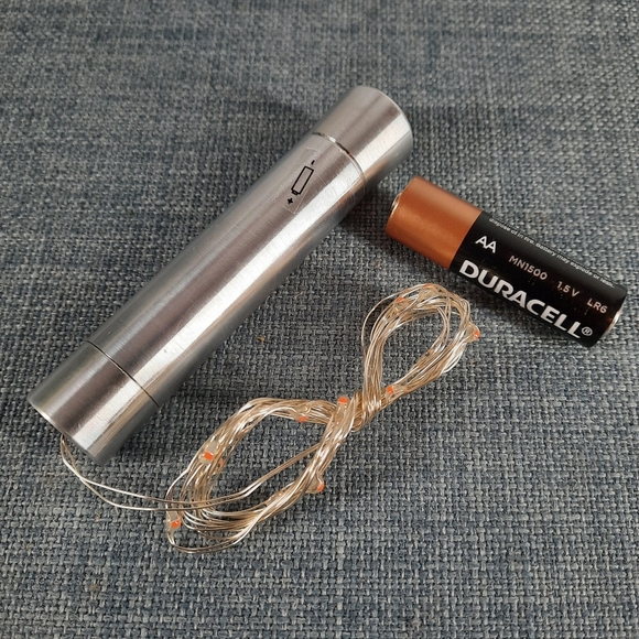 Red Wine Bottle LED Lights Light String AA Battery Operated Automatic Timer 6/18 - Picture 6 of 9